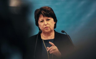 Martine Aubry le 14 janvier 2016 à Lille