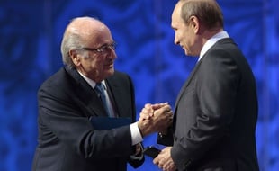 Sepp Blatter Et Vladimir Poutine, BFF.