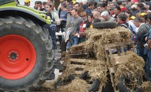 Des agricultyeurs en colère à Toulouse. Archives