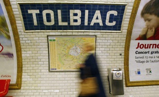 Un homme a semé la panique ce mardi midi à la station Tolbiac.