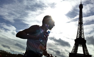 Le Trocadéro pour être le point de départ ou d'arrivée du marathon.