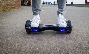 Un hoverboard, à Londres.