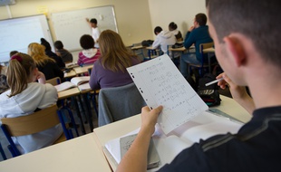 Illustration d'une classe de lycée.