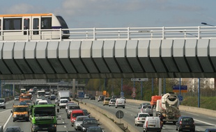 Trafic plus que dense sur la rocade (Illustration).