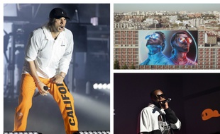 Orelsan, PNL et Gims.