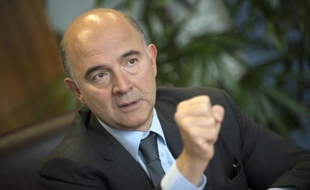 Pierre Moscovici, commissaire européen aux Affaires économiques, à Bruxelles le 5 novembre 2014