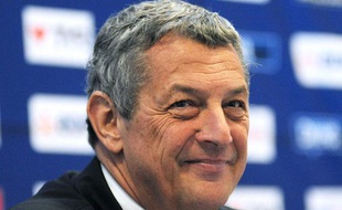 Le président de la Fédération Française de Natation, Francis Luyce, en 2009