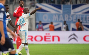 Lassana Diarra à Marseille le 23 août 2015