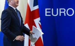 Le Premier ministre britannique David Cameron