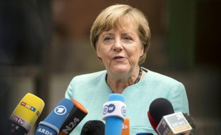 Angela Merkel à Berlin le 10 septembre 2015