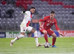 Joshua Kimmich à la lutte avec Neymar