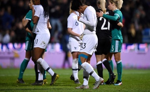 A 99 jours du Mondial en France, les Bleues ont chuté contre l'Allemagne en amical.