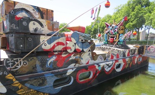 Asie Riderz, canal Saint-Félix