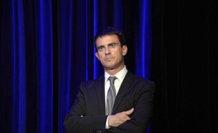 Le Premier ministre Manuel Valls au Salon International de l'Alimentationà Villepinte le 20 octobre 2014