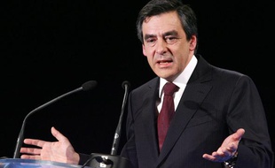 François Fillon, le 4 mars 2010 à Nîmes.