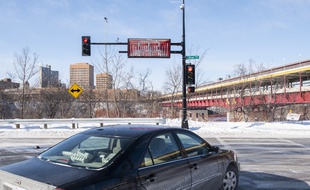 Minneapolis sous la neige.