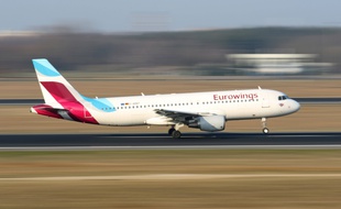 Un avion de la compagnie Eurowings