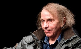 L'écrivain Michel Houellebecq présente son roman "Soumission", le 19 janvier 2015 à Cologne