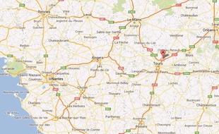 Google map de Tours.