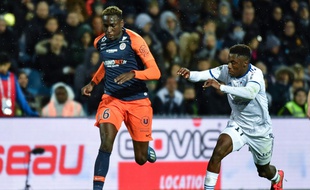 Junior Sambia ici lors d'un match face à Strasbourg.