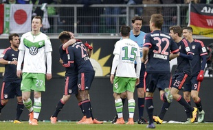 Kingsley Coman face à Wolfsburg, le 27 février 2016