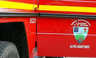 Les pompiers étaient sur place.