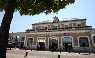La gare de Périgueux, sur le chemin de la ligne Bordeaux-Lyon. (archives)