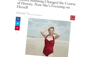 Dans son numéro de septembre 2017, le «Vogue» américain consacre un article à Chelsea Manning.
