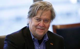 Steve Bannon, actuel conseiller politique de Donald Trump et ancien patron du site Breitbart News.