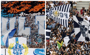 La rivalité entre les supporters marseillais et bordelais a bien évolué.