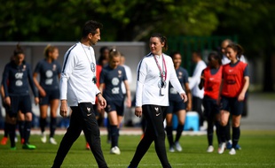 Philippe Joly, l'adjoint de Corinne Diacre à la tête de l'équipe de France féminine.