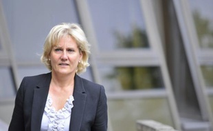 L'eurodéputée Nadine Morano (Les Républicains) à Nancy, le 7 septembre 2015