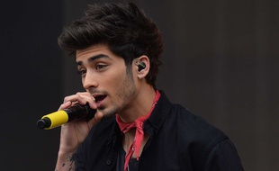 Zayn Malik sur scène en mai 2014.