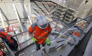 L'emploi dans la construction a progressé de 0,9% au premier trimestre en Bretagne.