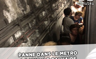 Les passagers de la ligne 1 ont vécu des moments difficiles en pleine canicules.