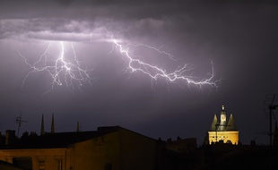 Un orage (image d'illustration).