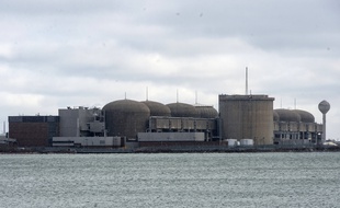 La centrale nucléaire de Pickering, à l’est de Toronto, au Canada.