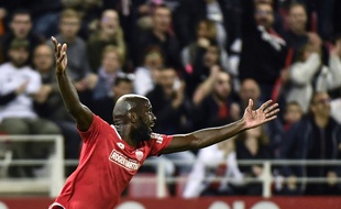 La joie du Julio Tavares qui a inscrit le deuxième but pour Dijon.