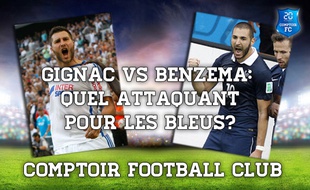 Gignac versus Benzema, le duel.