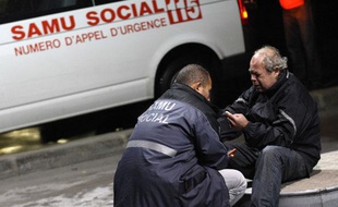 La maraude du Samu Social dans la métropole lilloise.