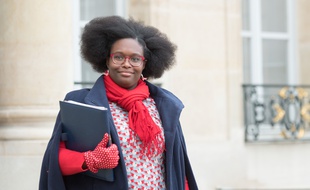 Sibeth Ndiaye à l'Elysée le 13 novembre 2019.
