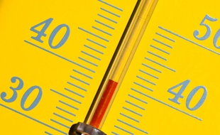 Image d'illustration d'un thermomètre.
