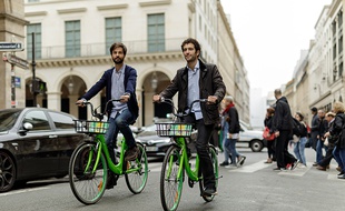Les vélos verts de Gobee.bike ont débarqué à Paris début octobre.
