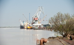 Illustration du port de Bassens - Photo : Sebastien Ortola