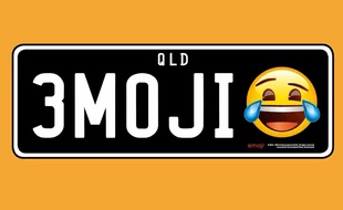 Dans l'Etat australien du Queensland, les automobilistes pourront bientôt intégrer un émoji sur leurs plaques d'immatriculation.