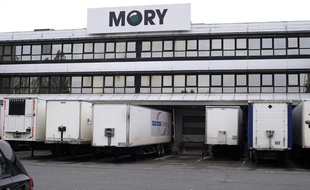 Locaux de Mory Ducros à Gonesse, près de Paris, le 22 novembre 2013.