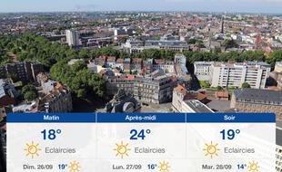 Météo Lille: Prévisions du samedi 25 septembre 2021
