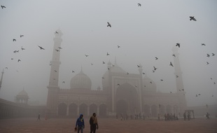 New Delhi, capitale de l'Inde, affronte un épisode de pollution extrême aux particules ultra-fines.