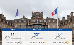 Météo Vannes: Prévisions du samedi 8 décembre 2018
