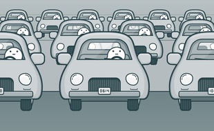 L'application Waze va signaler les péages sur les routes américaines et canadiennes (illustration).